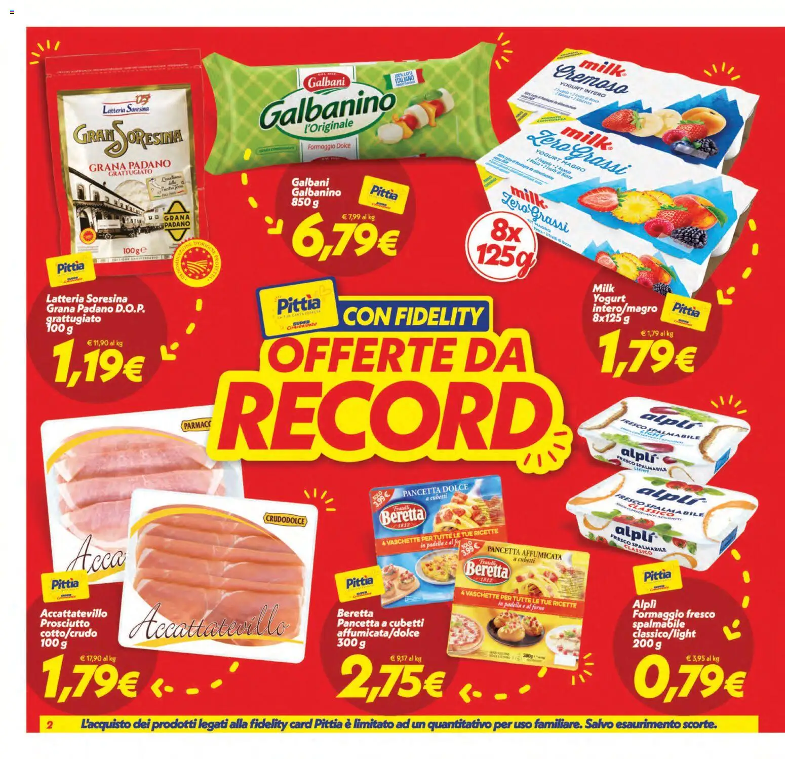 Volantino SuperConveniente del 21/08/2026 | Pagina: 2 | Prodotti: Frutti di bosco, Pesca, Formaggio fresco, Vaschette