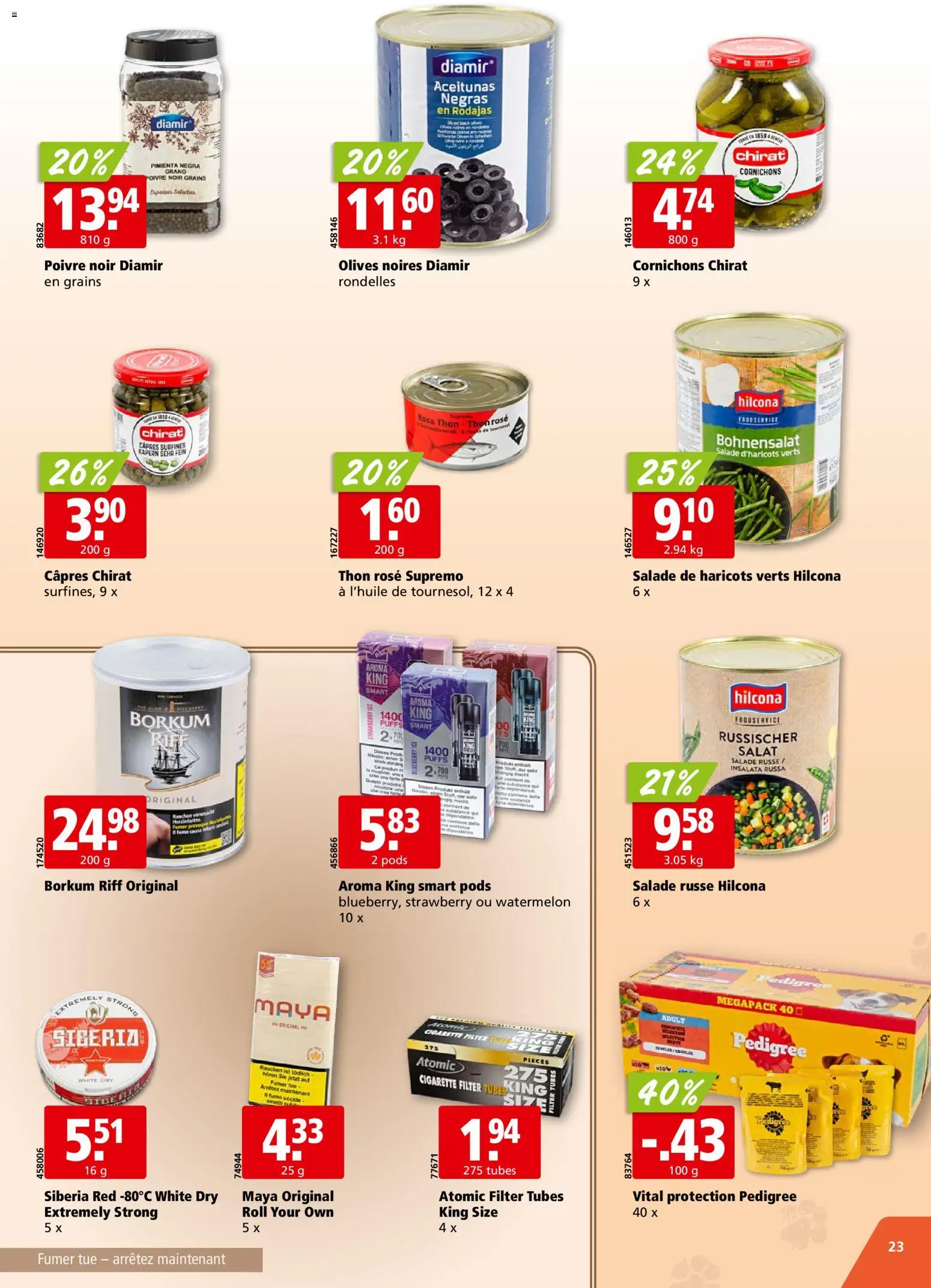 Aligro aktionen Chavannes, Matran, Genève, Sion – gültig ab 29.06.2026 | Seite: 23 | Produkte: Salat