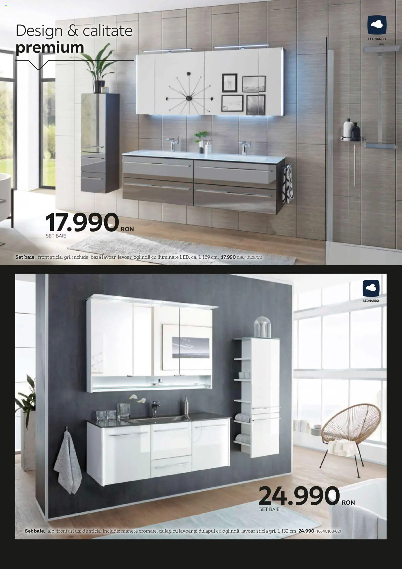 Noul catalog XXXLutz – valabil de la 14.05.2026 | Pagină: 28 | Produse: Lavoar, Oglindă