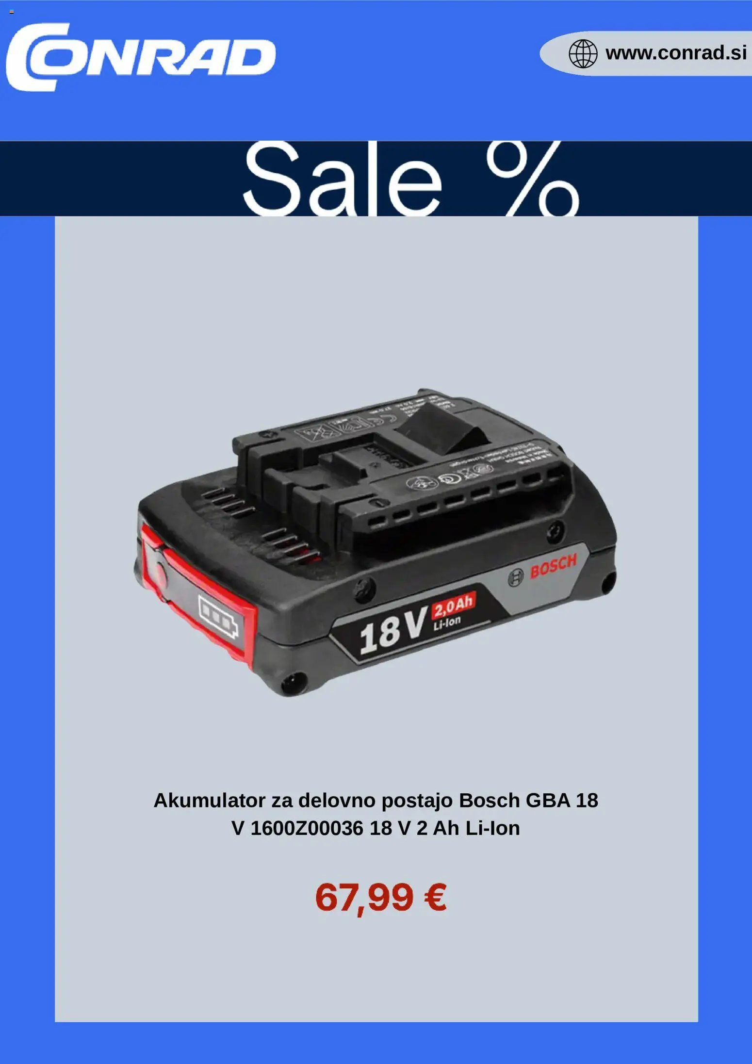Novi Conrad katalog ponudbe – veljaven od 05.10.2026 | Stran: 5 | Izdelki: Akumulator