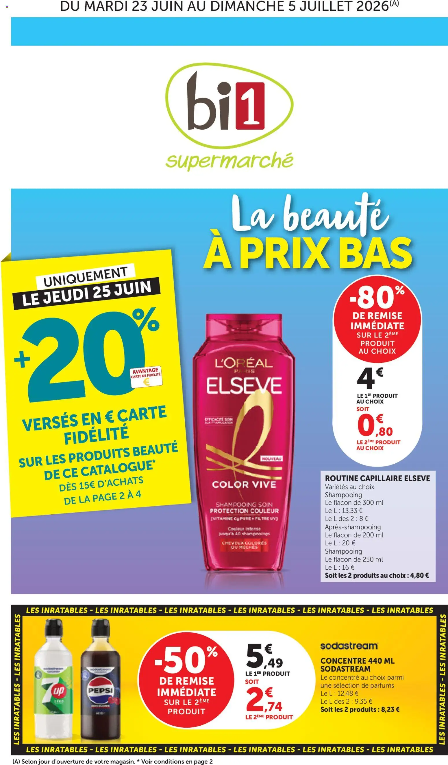 {H1} | Page: 1 | Produits: Produits beauté, Shampooing, Sodastream