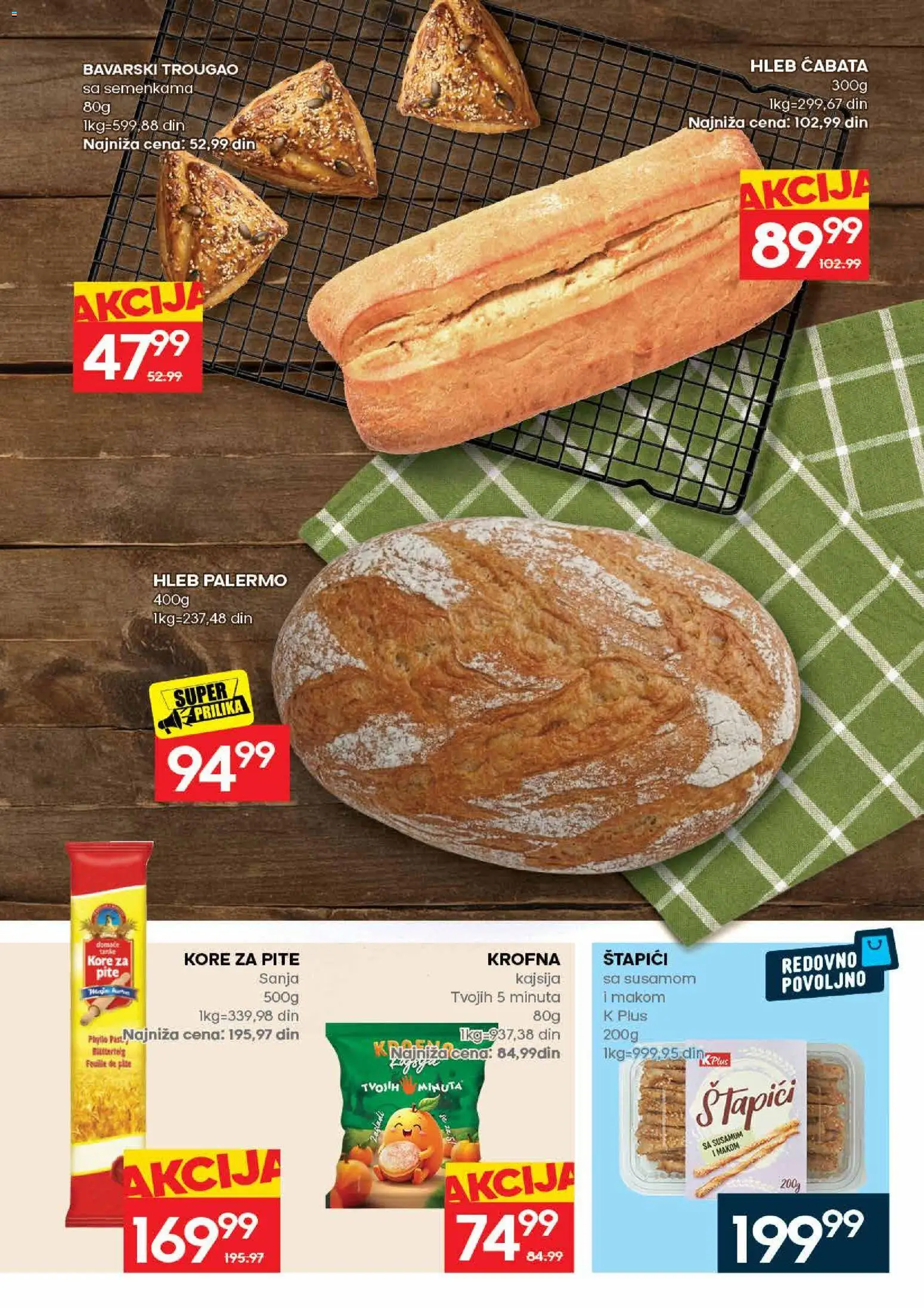 Idea katalog - važi od 06.08.2026 | Strana: 19 | Proizvode: Kajsija, Hleb