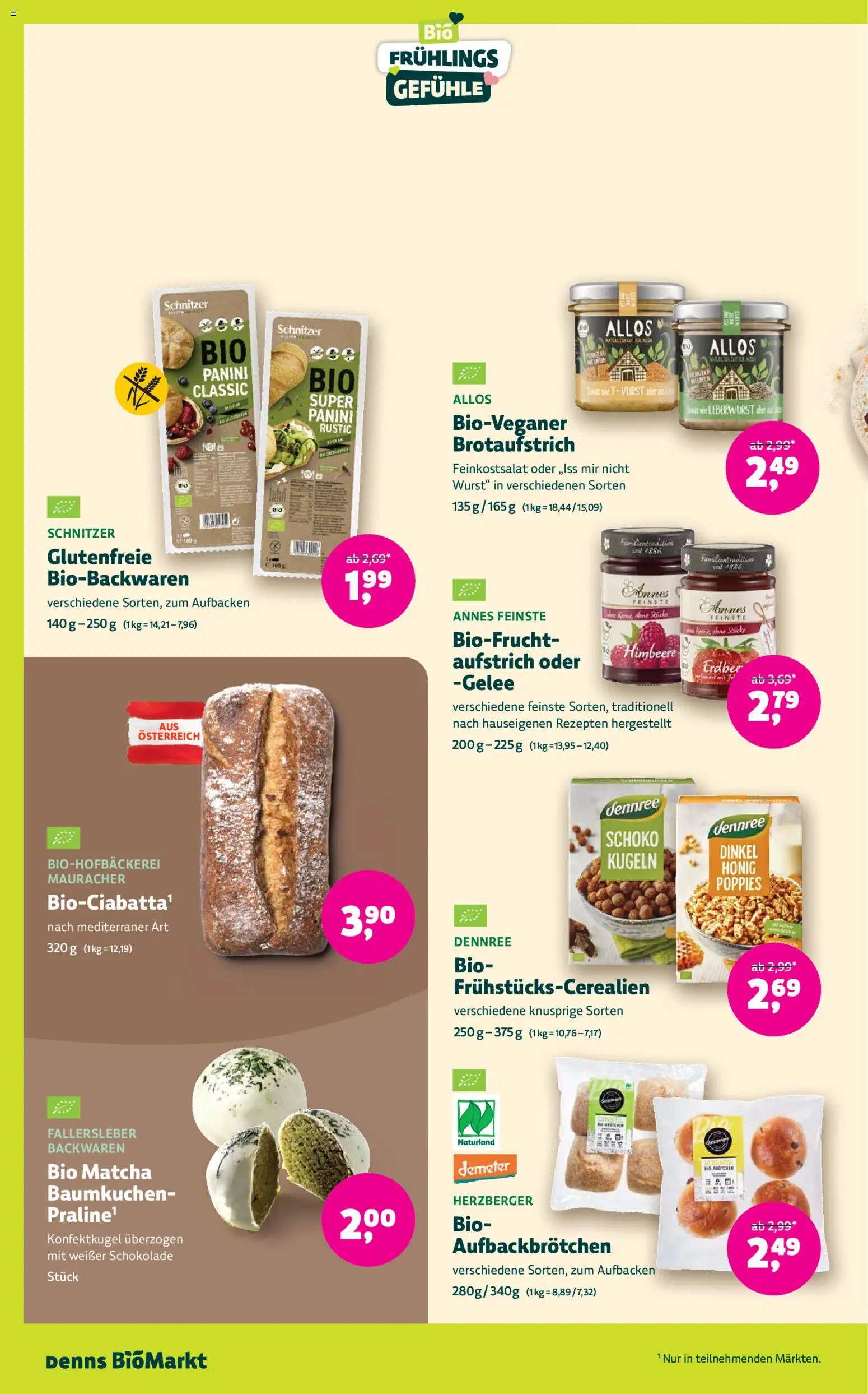 Denns BioMarkt Angebote gültig ab 20.05.2026 | Seite: 10 | Produkte: Wurst, Himbeere, Schokolade