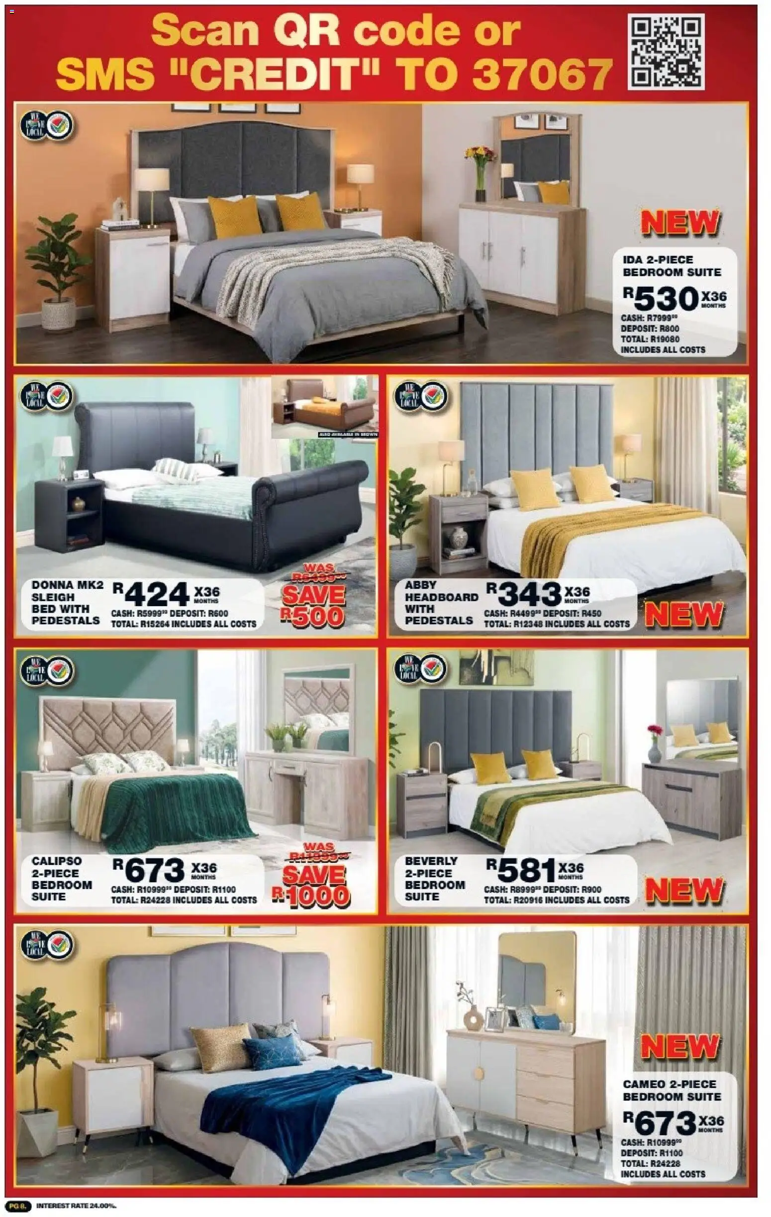 New Lewis Stores catalogue – valid from 05/10/2026 | Page: 8 | Products: Headboard, Bed