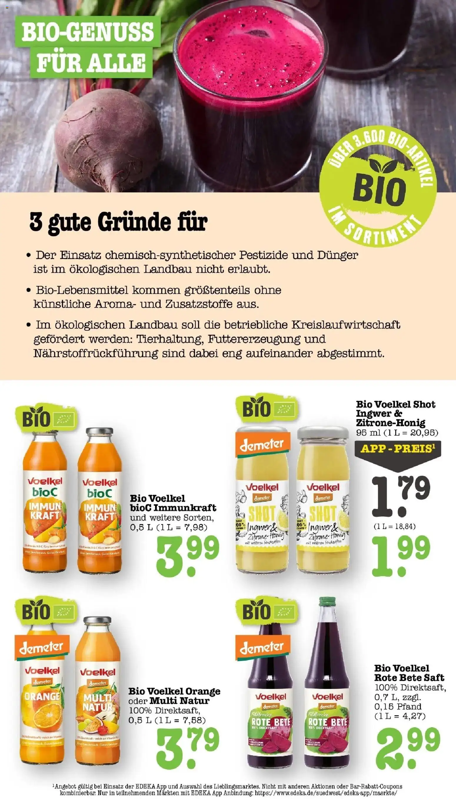 Edeka Prospekt Bühlertal (ab 10.08.2026) » Angebote Online | Seite: 40 | Produkte: Zitrone, Saft