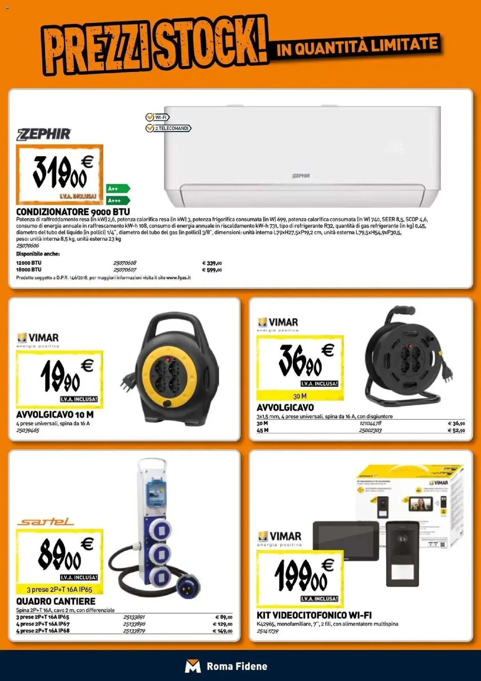 Nuovo TECNOMAT catalogo Roma dal 24/09/2026 > offerte anteprima 🛍️ | Pagina: 10 | Prodotti: Tubo, Cavo, Condizionatore