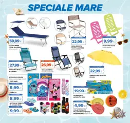 Anteprima del volantino Oasi volantino valido a partire dal 18.06.2026 | Pagina: 28 | Prodotti: Acqua, Ciabatte, Bottiglia, Batteria