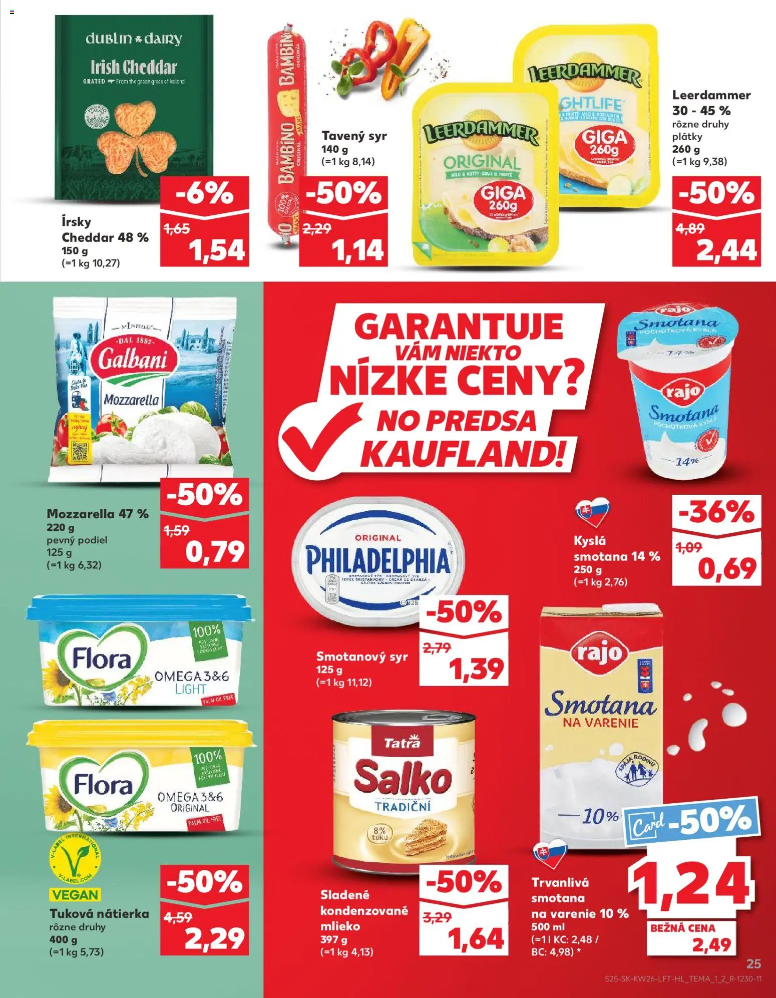 Nové Kaufland akcie – leták je platný od 25.06.2026 | Strana: 25