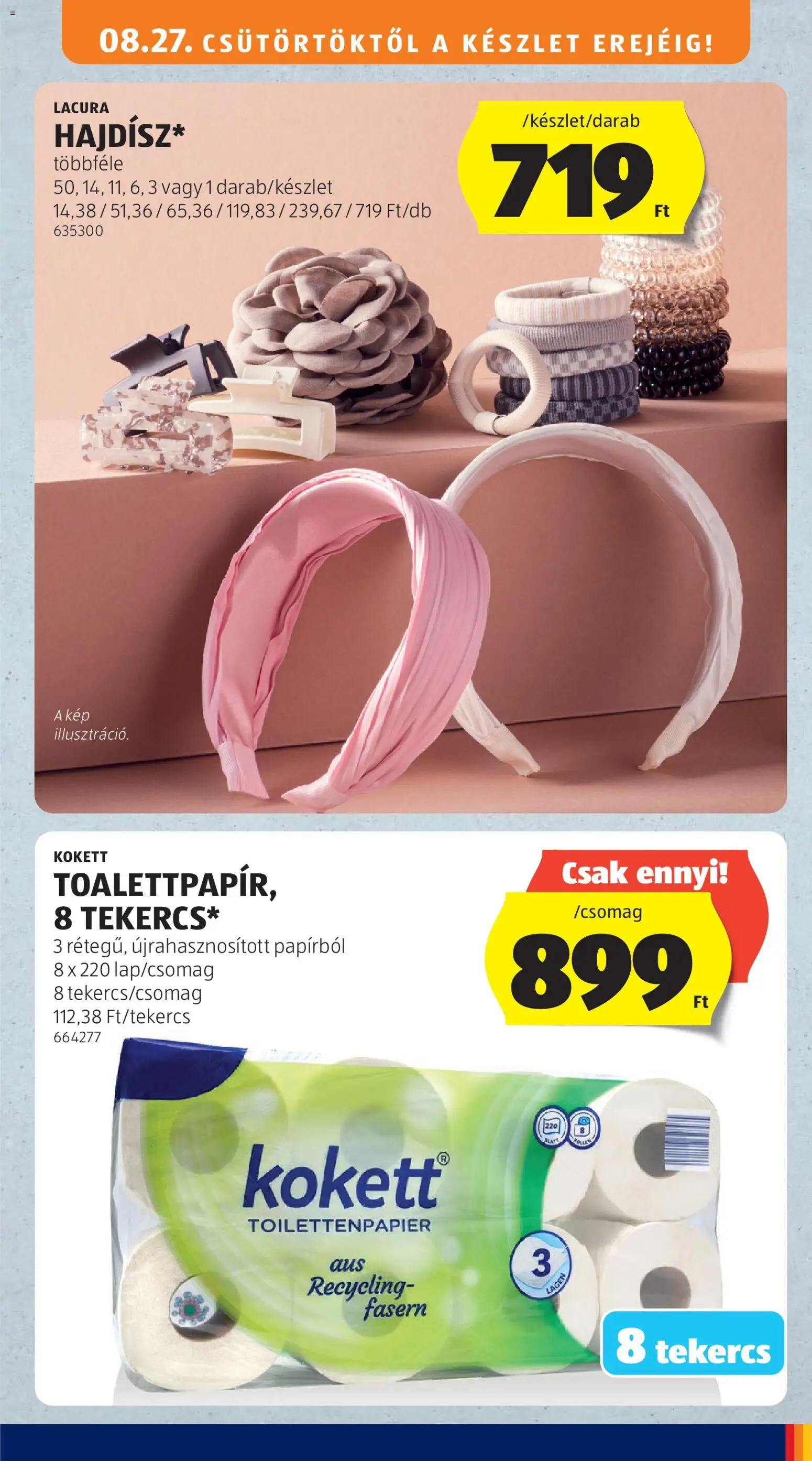 Aldi akciós ujság - amely érvényes a következő dátumtól: 2026.08.27. | Oldal: 43