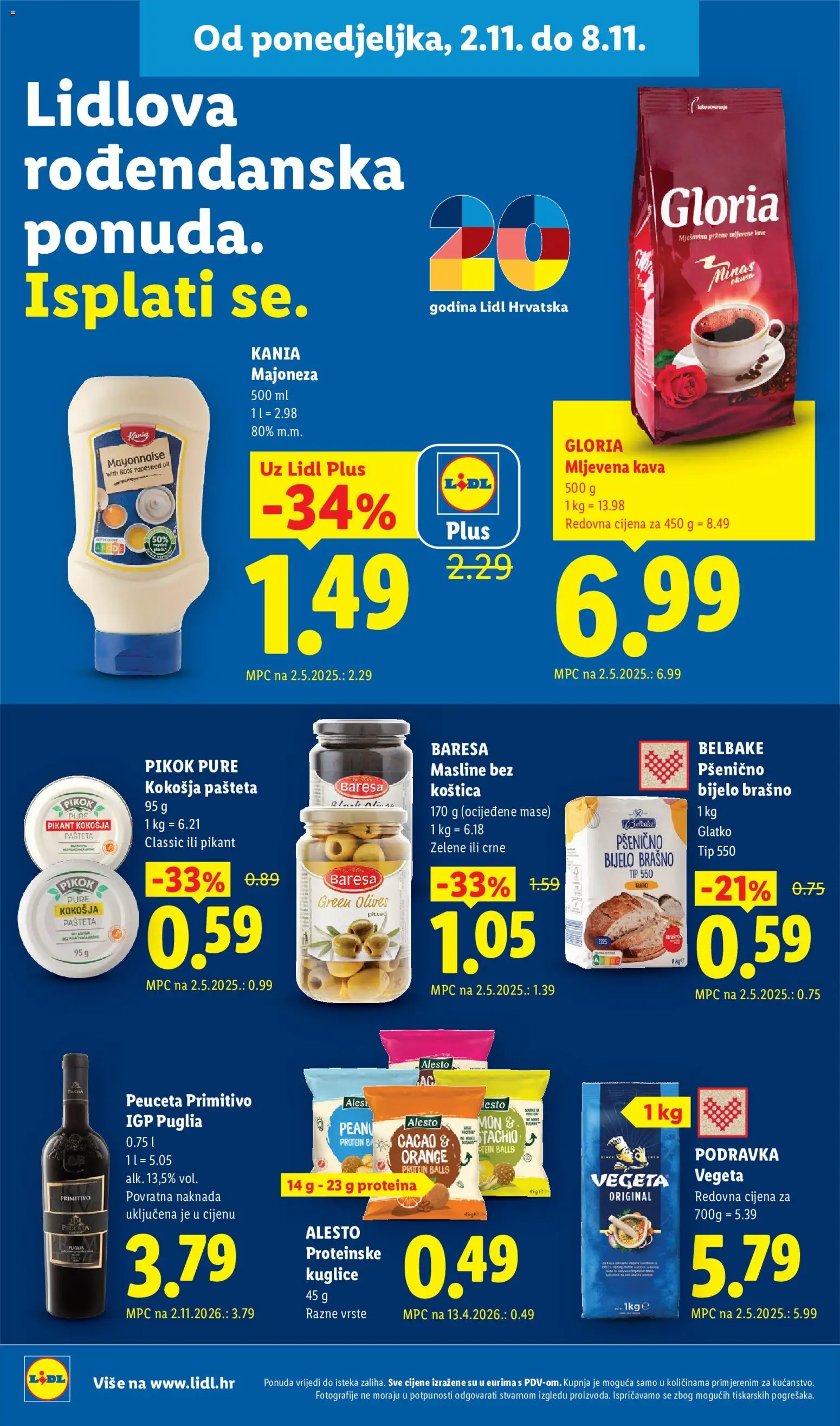 Lidl katalog | vrijedi od 02.11.2026 | Stranica: 8