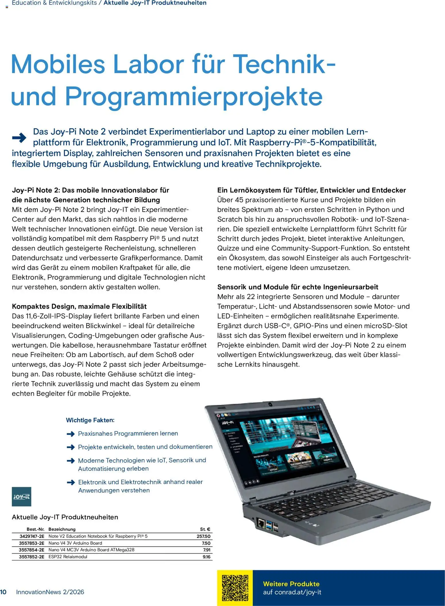 Conrad - Innovation News gültig ab 01.06.2026 | Seite: 10
