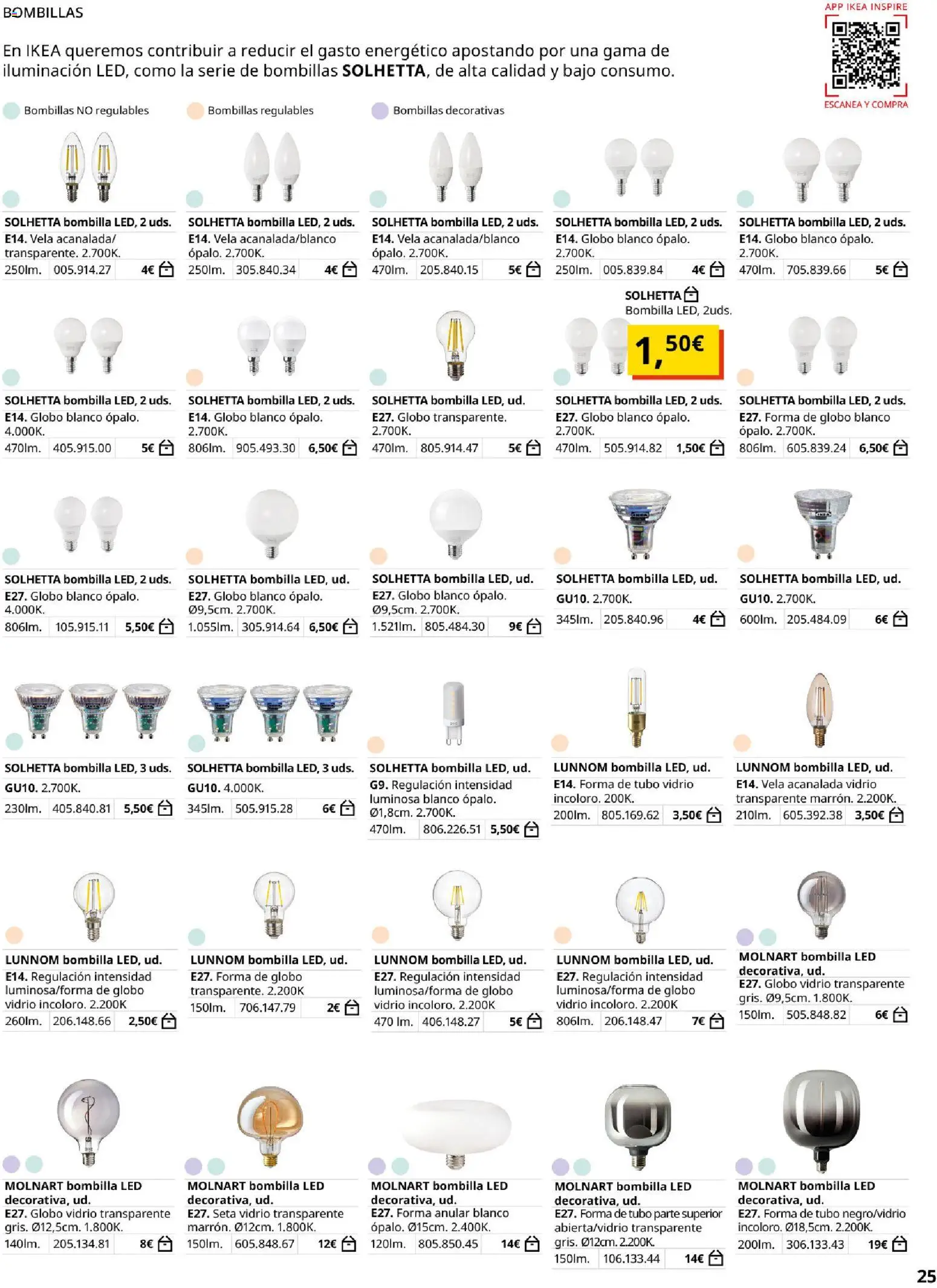 IKEA - Iluminación y hogar inteligente │ válido desde el 29/09/2026 | Página: 25