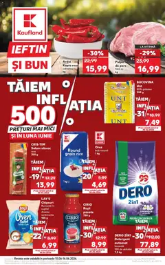 Ofertele Kaufland valabile de la 10.06.2026