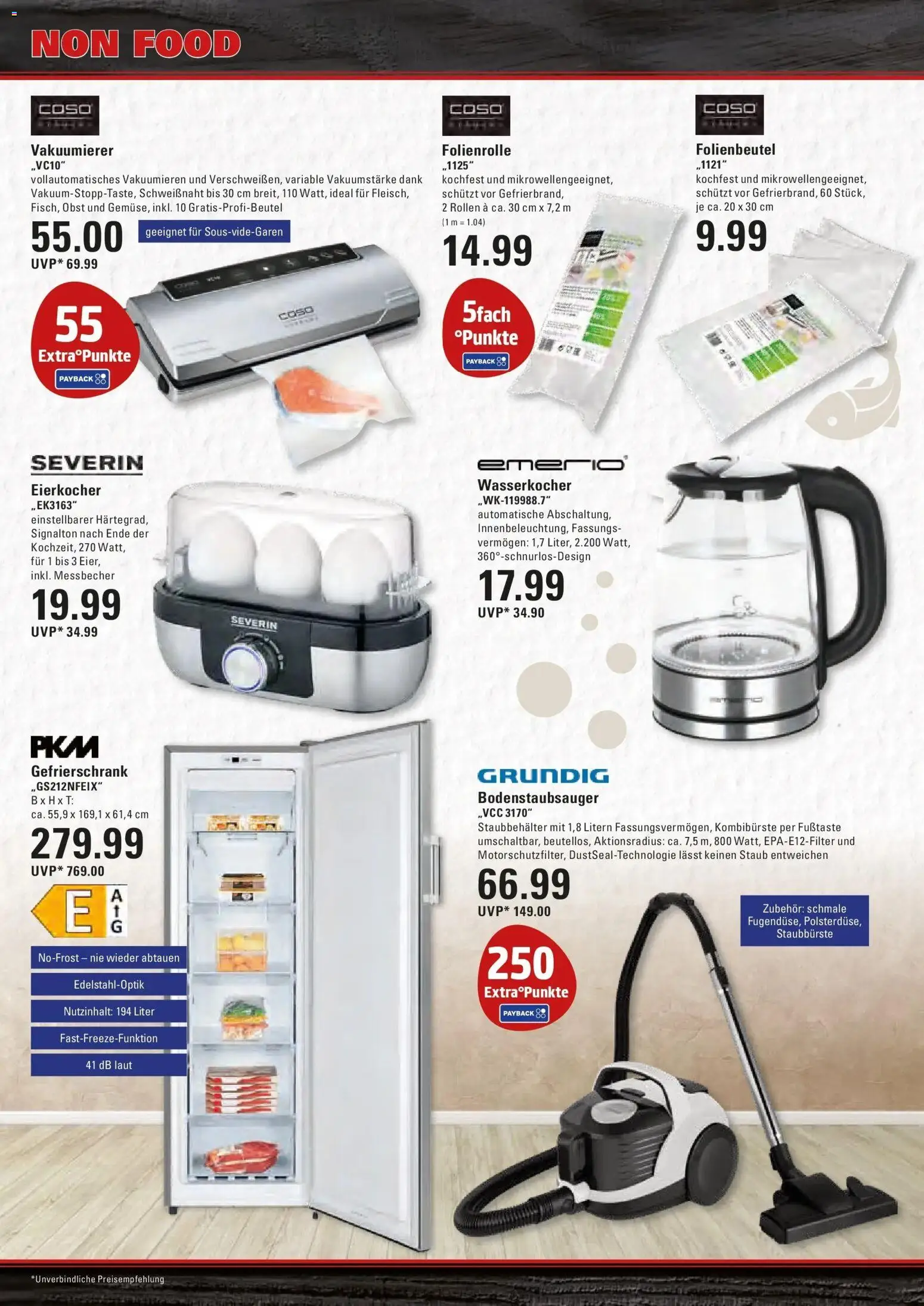 Marktkauf Prospekt Stade (ab 14.09.2026) » Angebote online | Seite: 20 | Produkte: Wasserkocher, Vakuumierer, Obst, Eierkocher