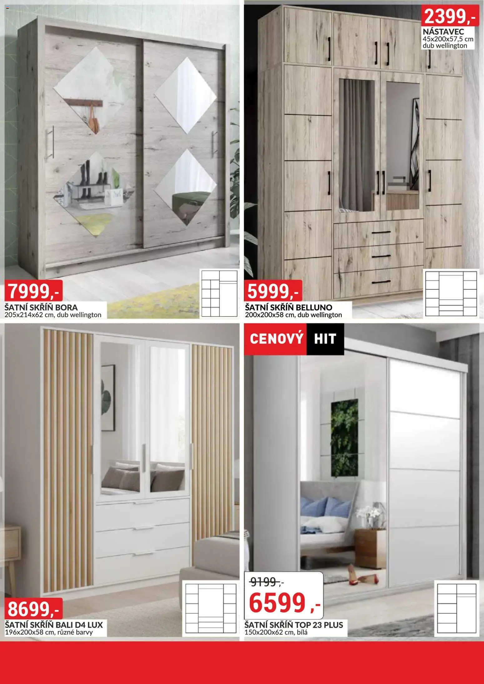 BAUMAX leták - Moderní bydlení od 01.09.2026 | Strana: 22 | Produkty: Šatní skříň, Barvy, Skříň