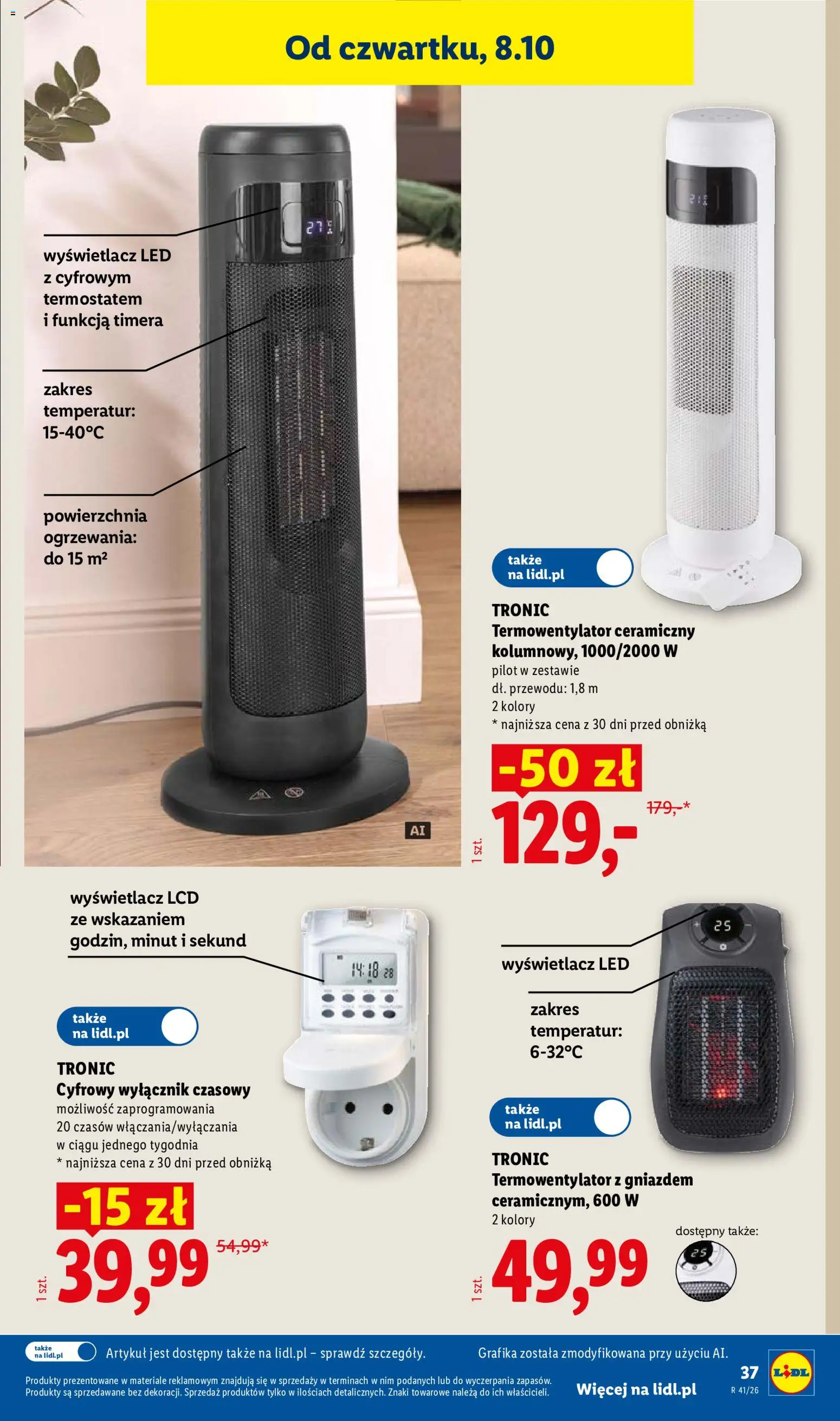 Lidl Polsko katalog od 05.10.2026 | Strana: 47 | Produkty: LED