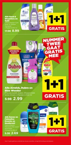 Sanex Extra Control Deodorant, DERMA CARE 4 72h EXTRA CONTROL - Voorbeeld van een folder van Plus, geldig van 21-10-2026 | Pagina: 18 | Producten: Deodorant, Citroen, Kan, Afwasmiddel