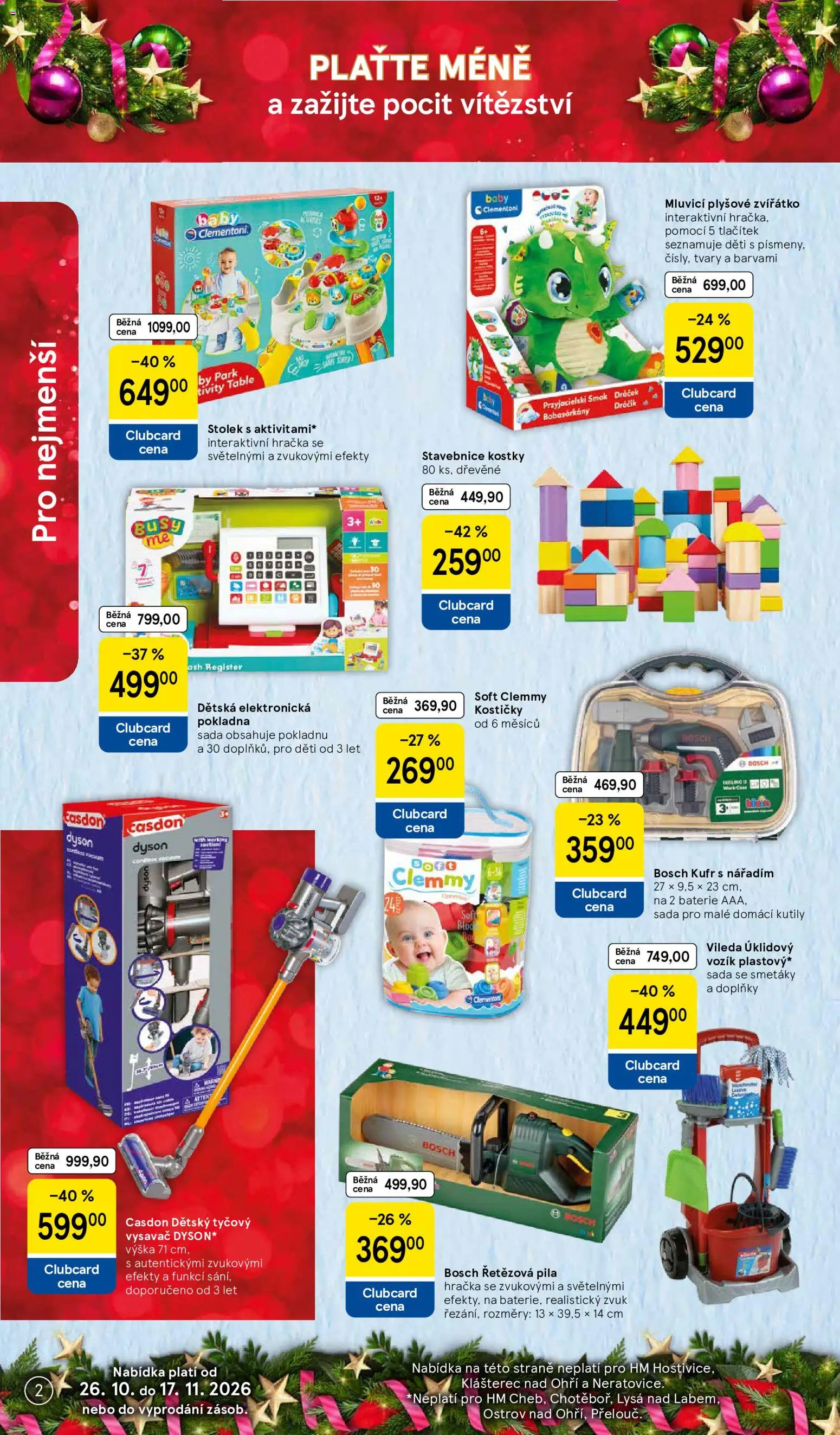 Tesco leták - Vánoční katalog hraček od 26.10.2026 | Strana: 2