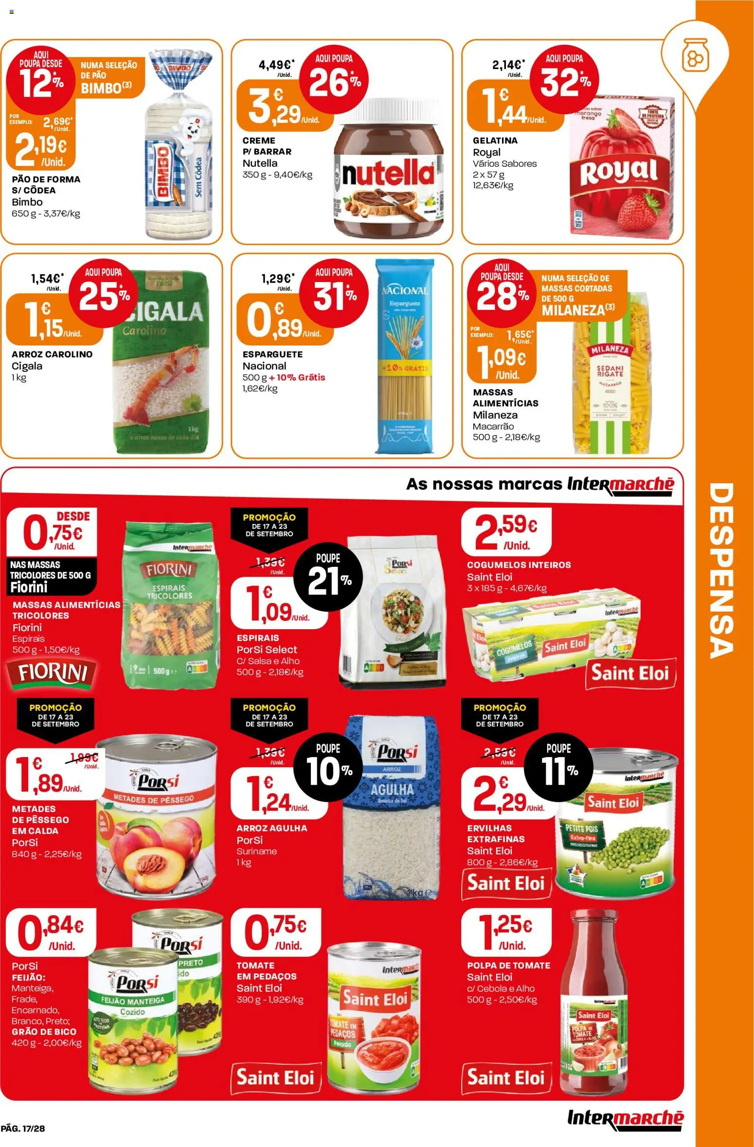 Intermarché Folheto Contact │ válido de 17/09/2026 | Página: 17