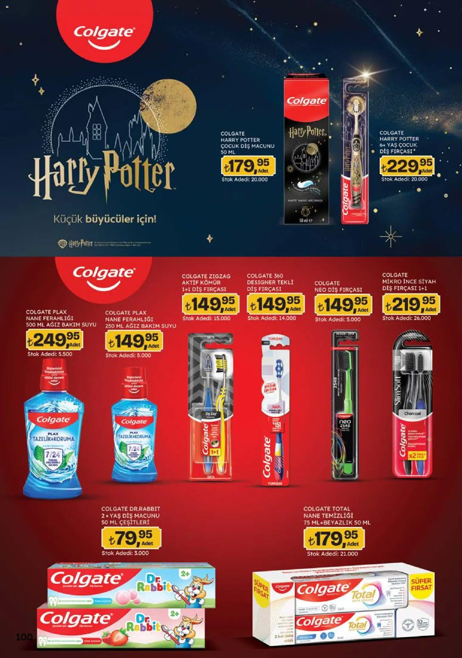 Migros Katalog - 5M Migroskop Dijital - 05 Ekim 2026 tarihinden itibaren geçerlidir | Sayfa: 100 | Ürünler: Diş macunu, Diş fırçası, Ağız bakım suyu, Nane
