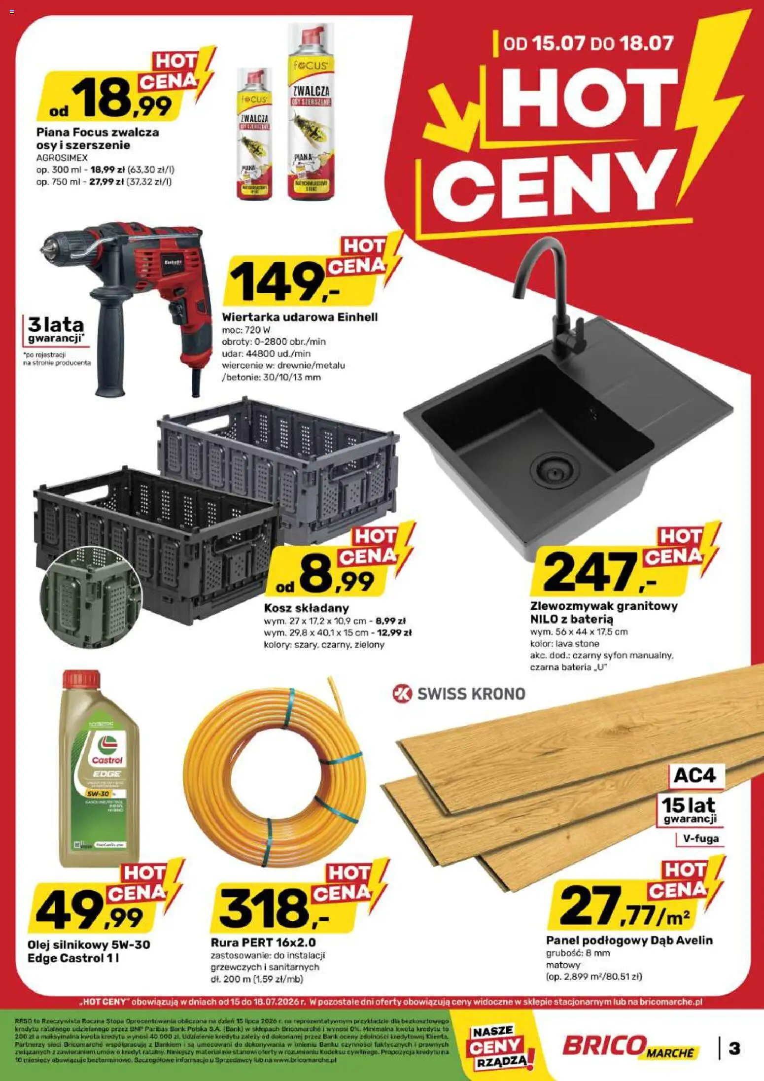 Brico Marché gazetka - Hot ceny od 15.07.2026 | Strona: 3