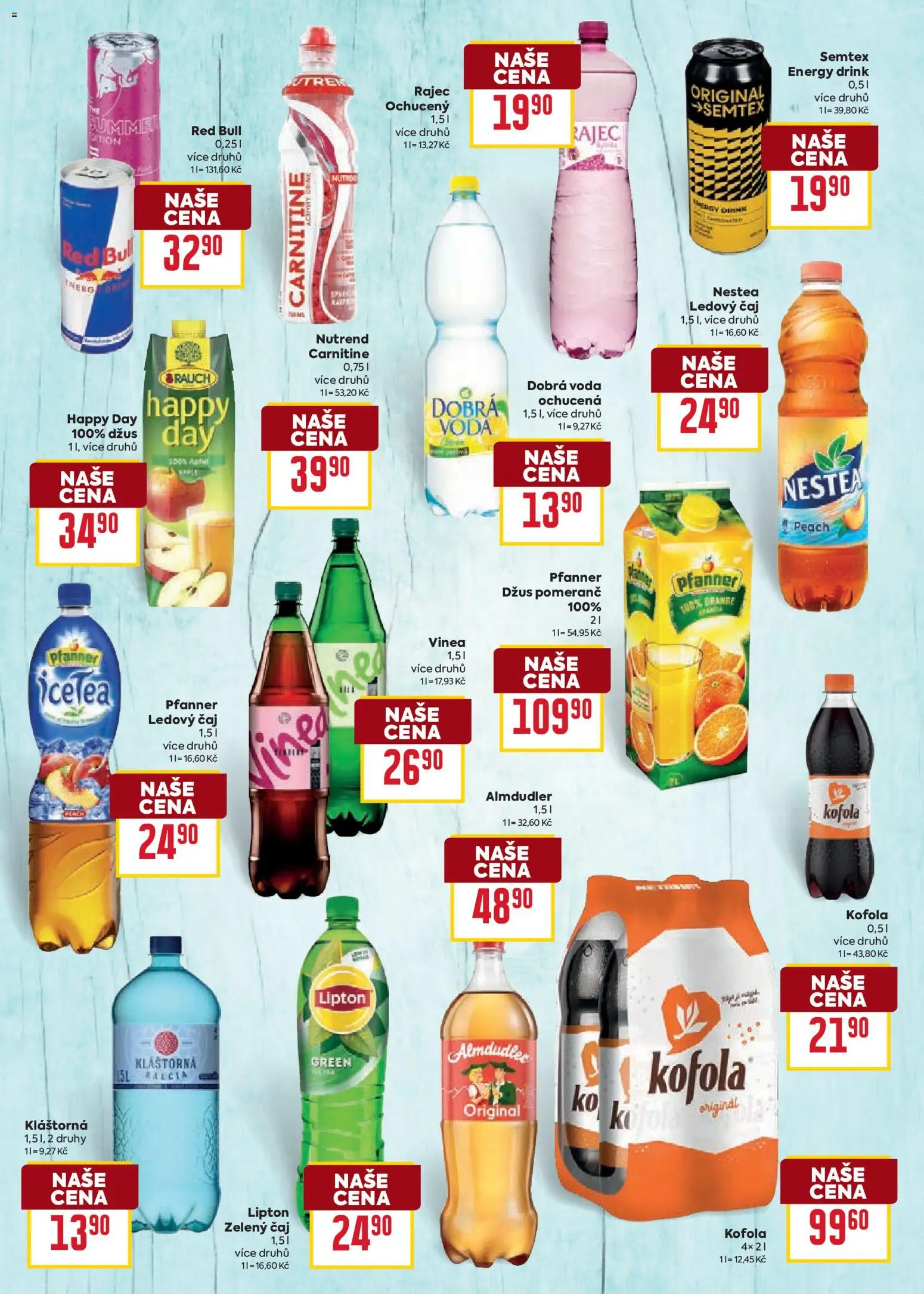 Billa leták - Léto od 10.06.2026 | Strana: 13 | Produkty: Apple, Vinea, Ledový čaj, Energy drink
