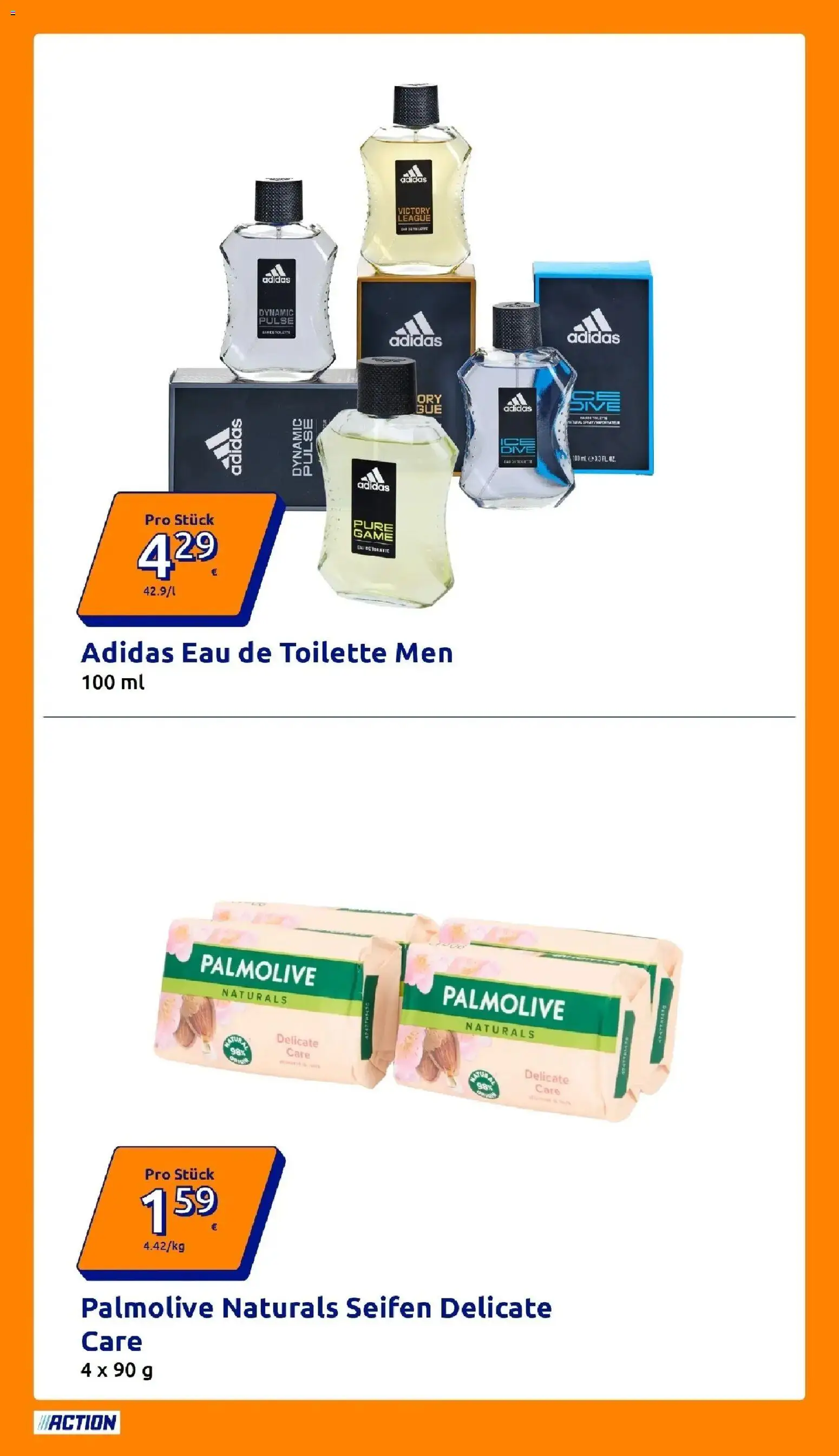 Action - Action: Kleine Preise, große Freude ab 12.08.2026 → Angebote nächste Woche | Seite: 19 | Produkte: Toilette, Eau de Toilette