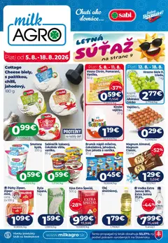 Milk Agro leták platný od 05.08.2026