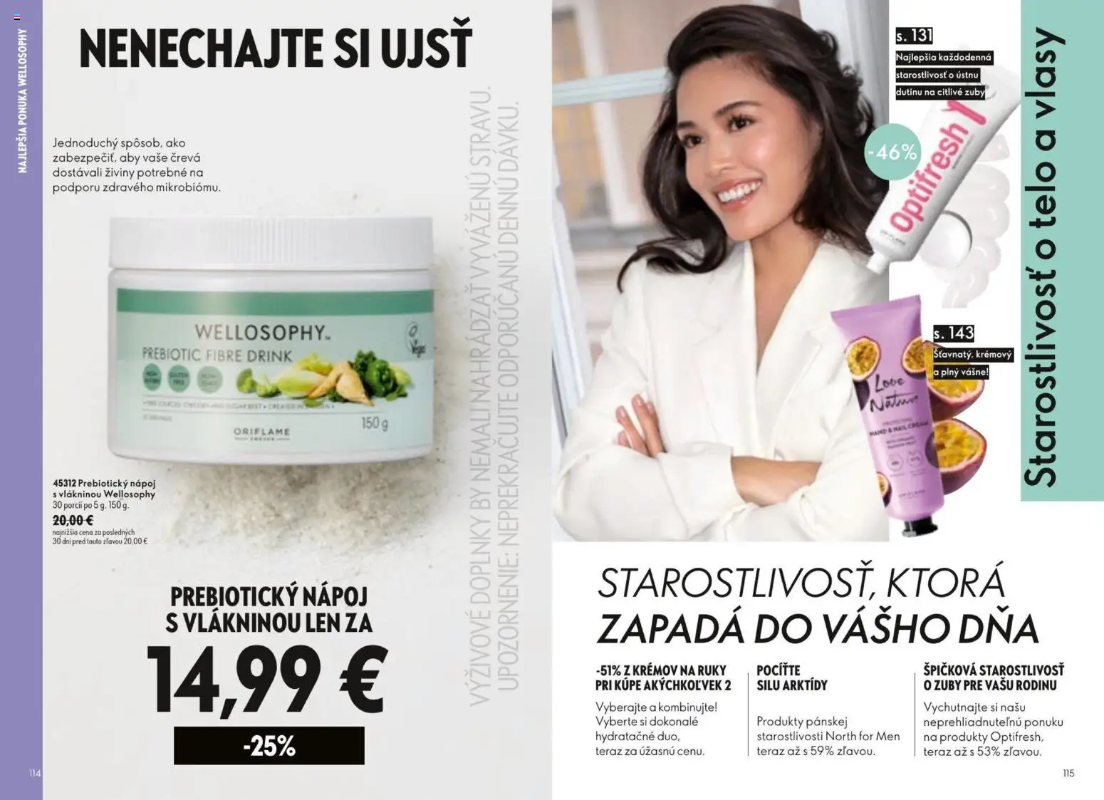 Nové Oriflame akcie – leták je platný od 19.08.2026 | Strana: 58