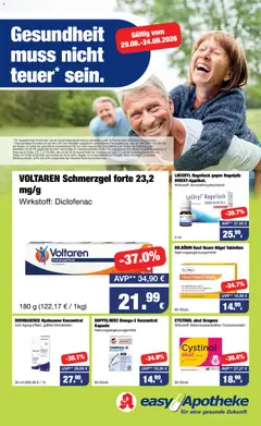 Easy Apotheke Prospekt ab 29.08.2026 gültig