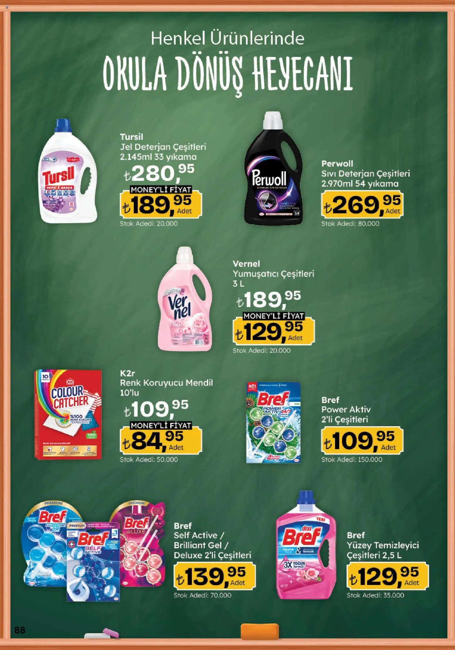 Migros Katalog - 5M Migroskop Dijital - 05 Ekim 2026 tarihinden itibaren geçerlidir | Sayfa: 88 | Ürünler: Mendil, Yumuşatıcı, Deterjan, Yüzey temizleyici