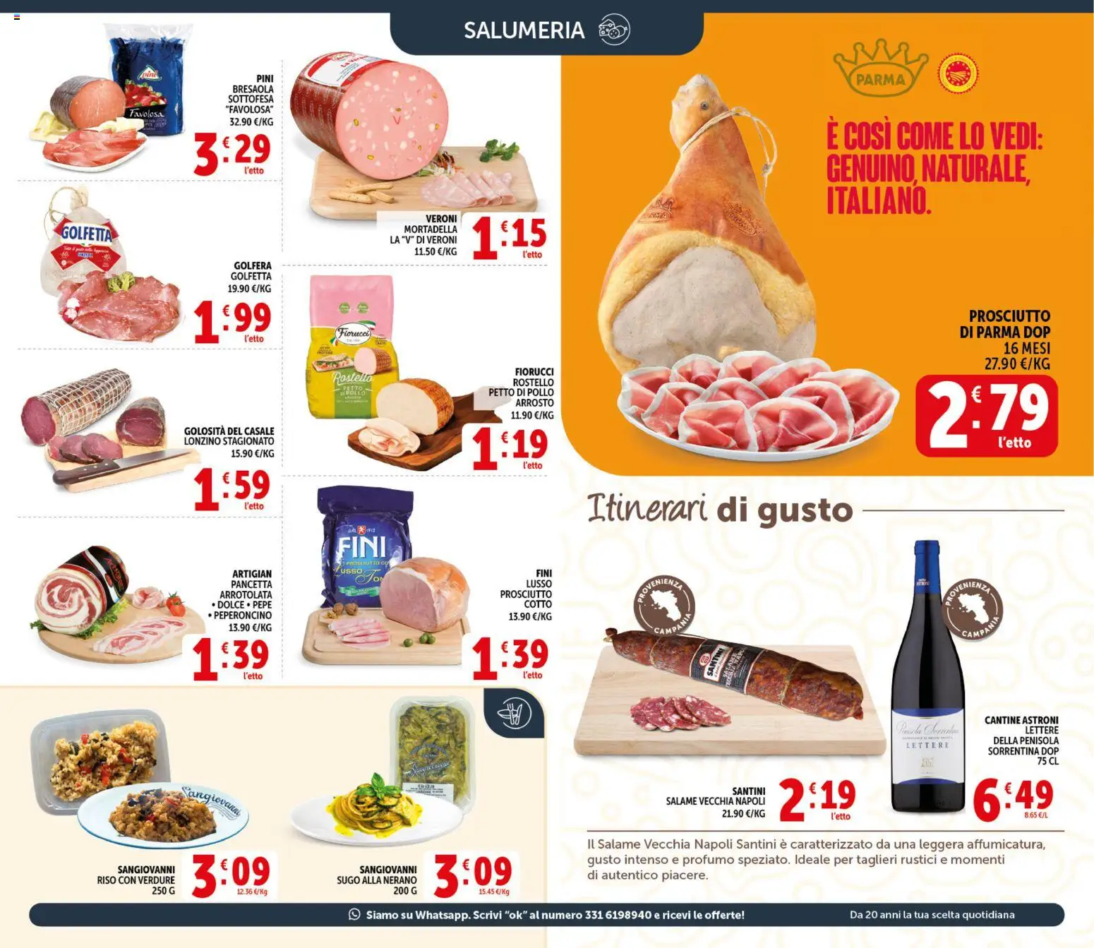 Volantino Decò del 29.05.2026 | Pagina: 5 | Prodotti: Arrosto, Salame, Riso, Verdure