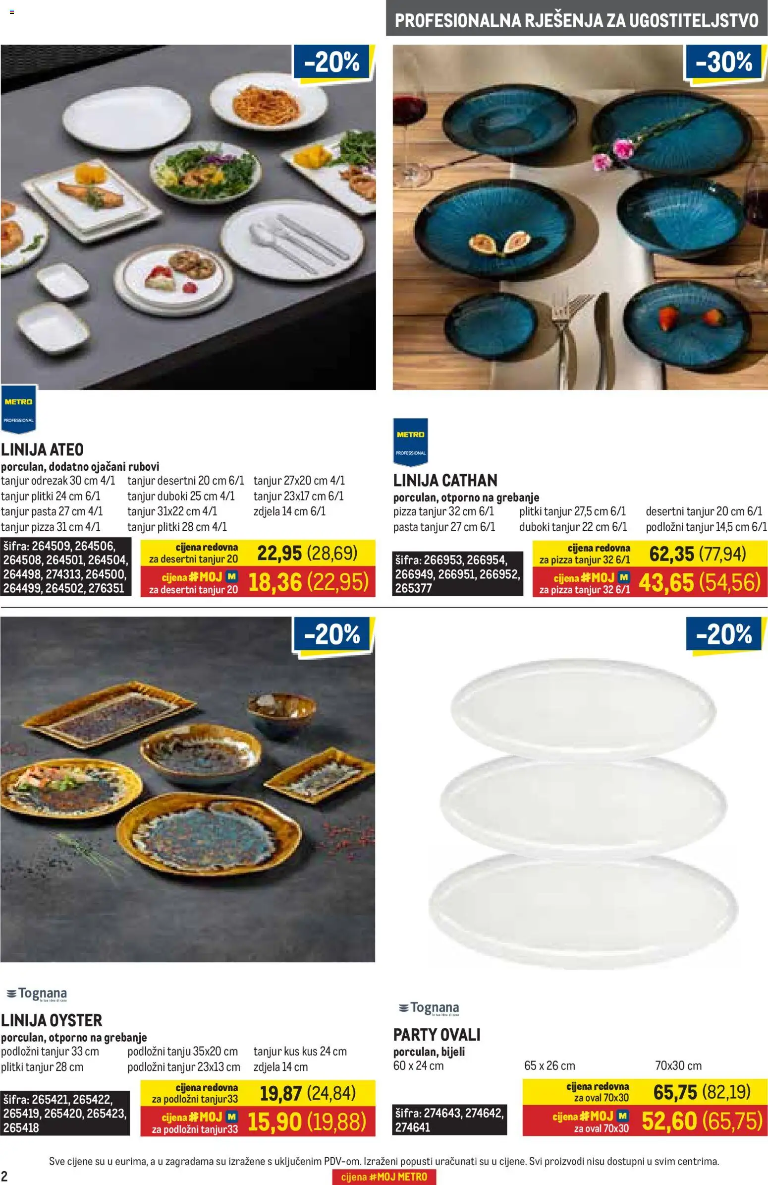 Metro katalog | vrijedi od 01.10.2026 | Stranica: 2 | Proizvodi: Tognana, Pizza, Zdjela, Kus kus