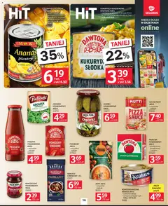 Pogląd oferty "Selgros cash&carry gazetka" - ważna od 08.10.2026 | Strona: 16 | Produkty: Barszcz, Sos do pizzy, Kukurydza, Pomidory
