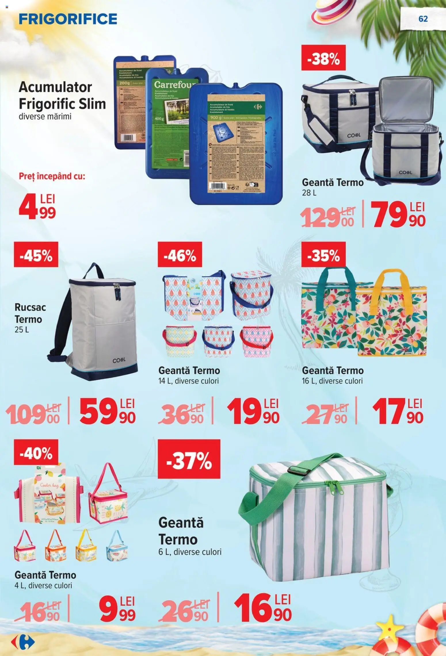 Noul catalog Carrefour – valabil de la 17.06.2026 | Pagină: 63 | Produse: Geantă, Rucsac