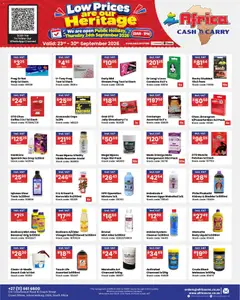 Africa Cash & Carry specials catalogue – valid from 23/09/2026 | Page: 19