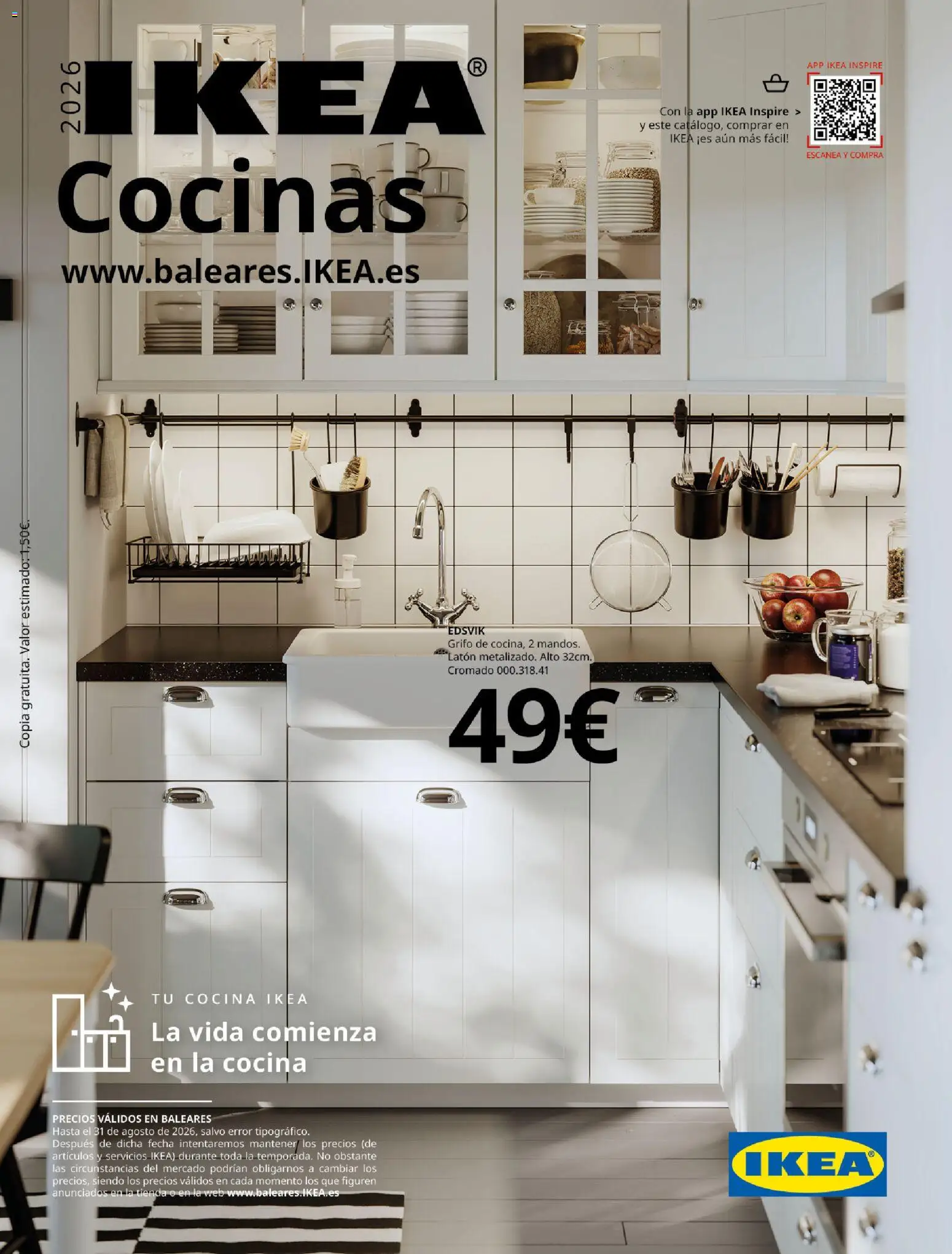 Catálogo IKEA Cocinas │ válido desde el 01.02.2026 | Página: 1 | Productos: Cocina