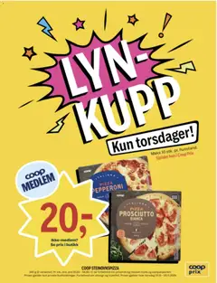 Forhåndsvisning av Coop Prix kundeavis lyn - kupp gyldig fra 29/10/2026