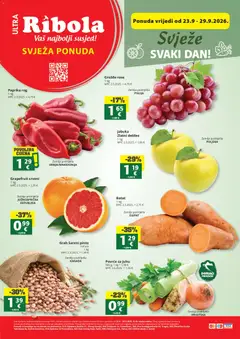 Ribola Svježa Ponuda - Pregled kataloga iz trgovine Ribola, vrijedi od 23.09.2026