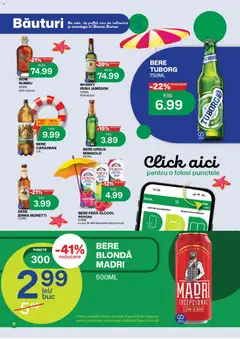 Ofertele Diana valabile de la 16.08.2026 | Pagină: 9 | Produse: Ursus, Bere fara alcool, Suc, Bere