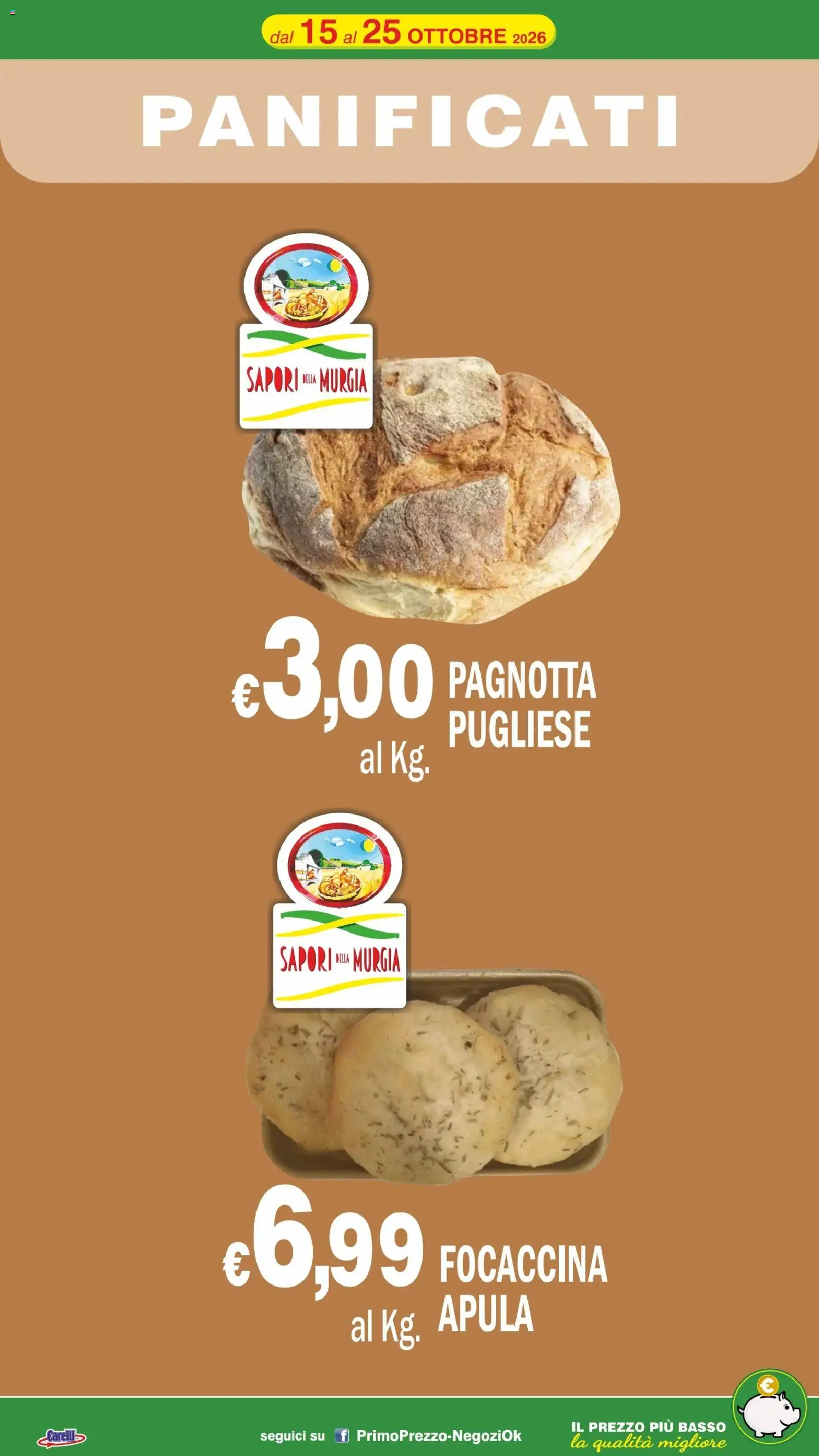 Volantino Primo Prezzo del 15/10/2026 | Pagina: 49