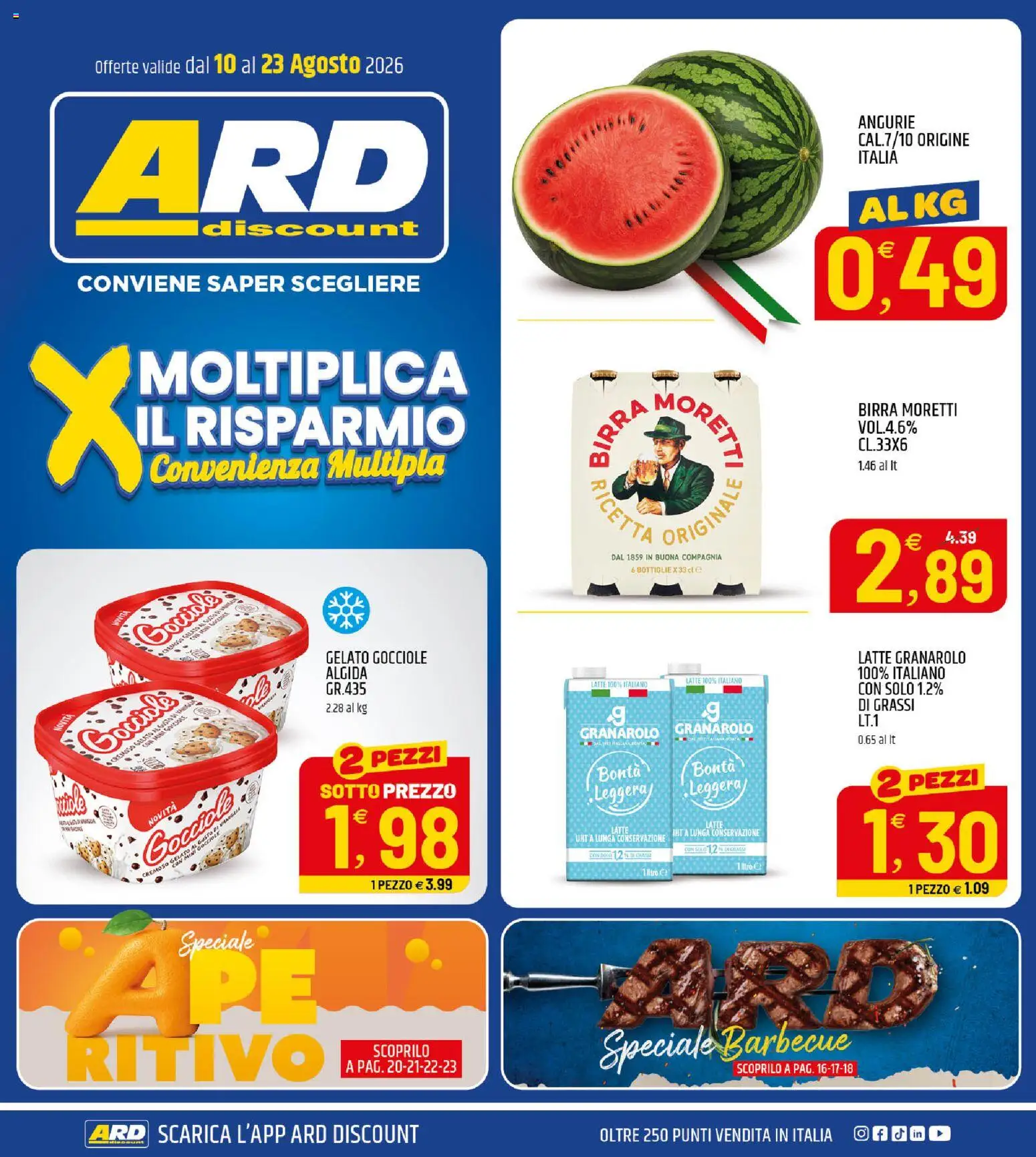 Volantino ARD Discount del 10/08/2026 | Pagina: 1