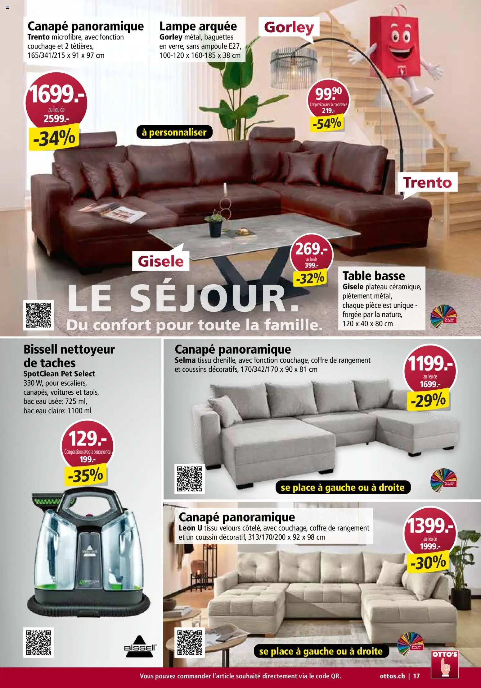Otto's aktionen Meubles au top – gültig ab 01.09.2026 | Seite: 17 | Produkte: Lampe