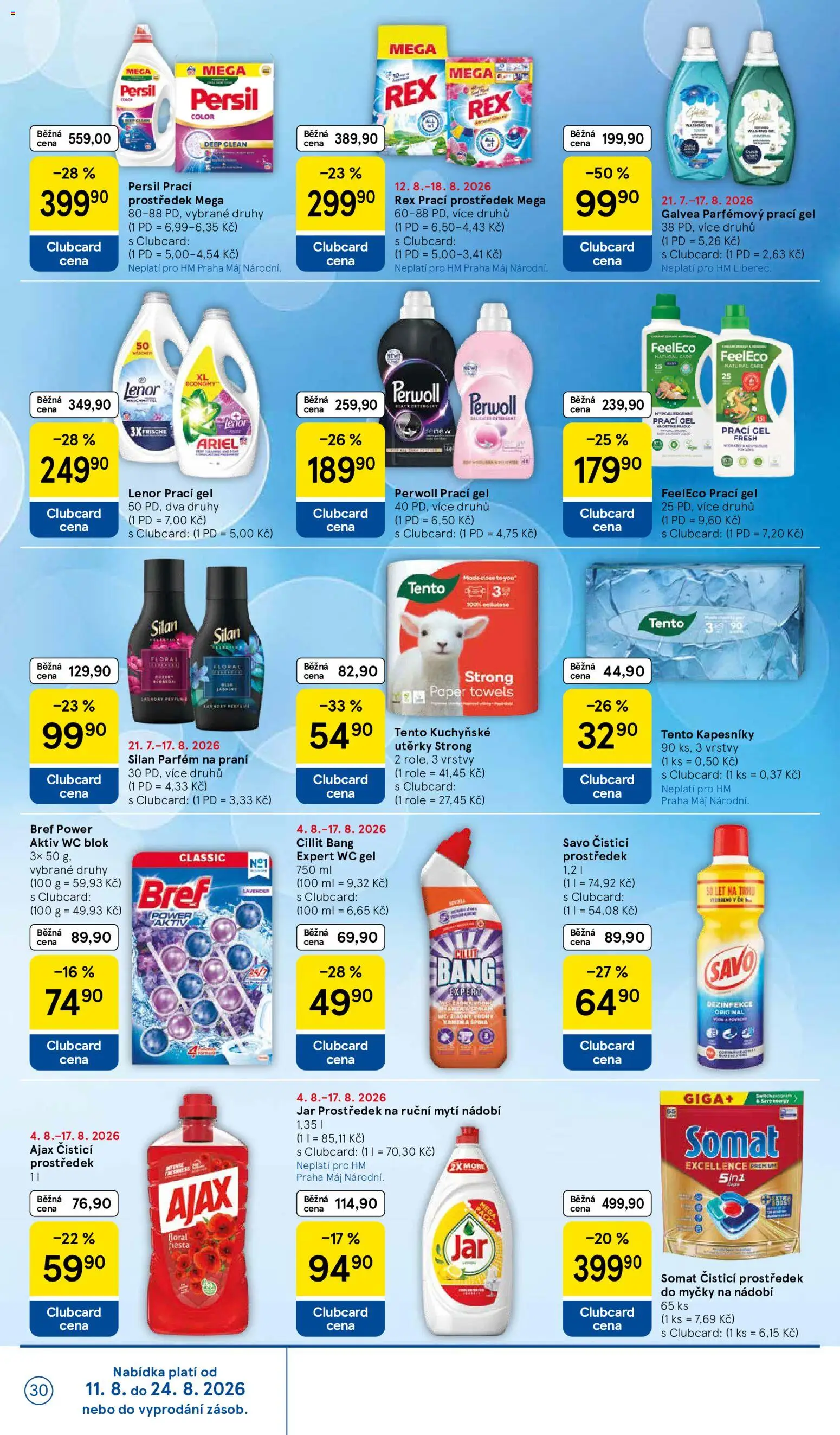 Tesco leták - Hypermarket od 12.08.2026 | Strana: 30