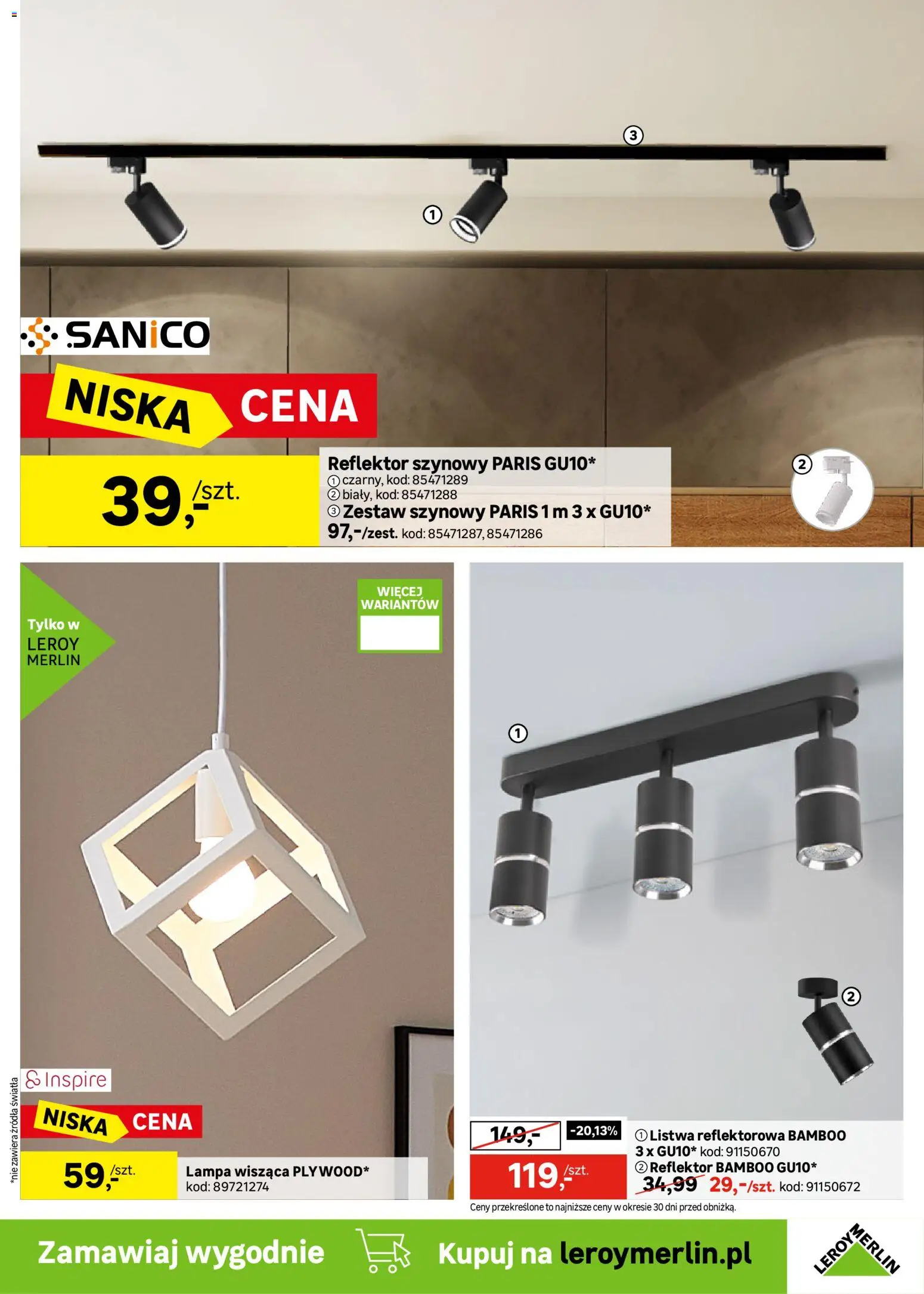 Leroy Merlin gazetka od 30.09.2026 | Strona: 23 | Produkty: Lampa