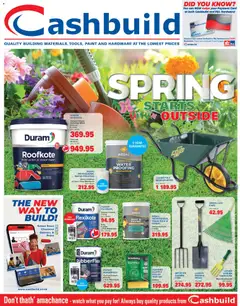 Cashbuild specials catalogue – valid from 21/09/2026