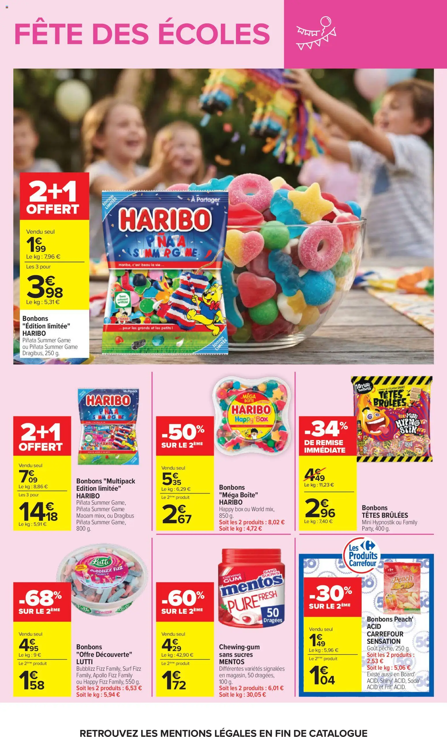 {H1} | Page: 64 | Produits: Dragées, Bonbons