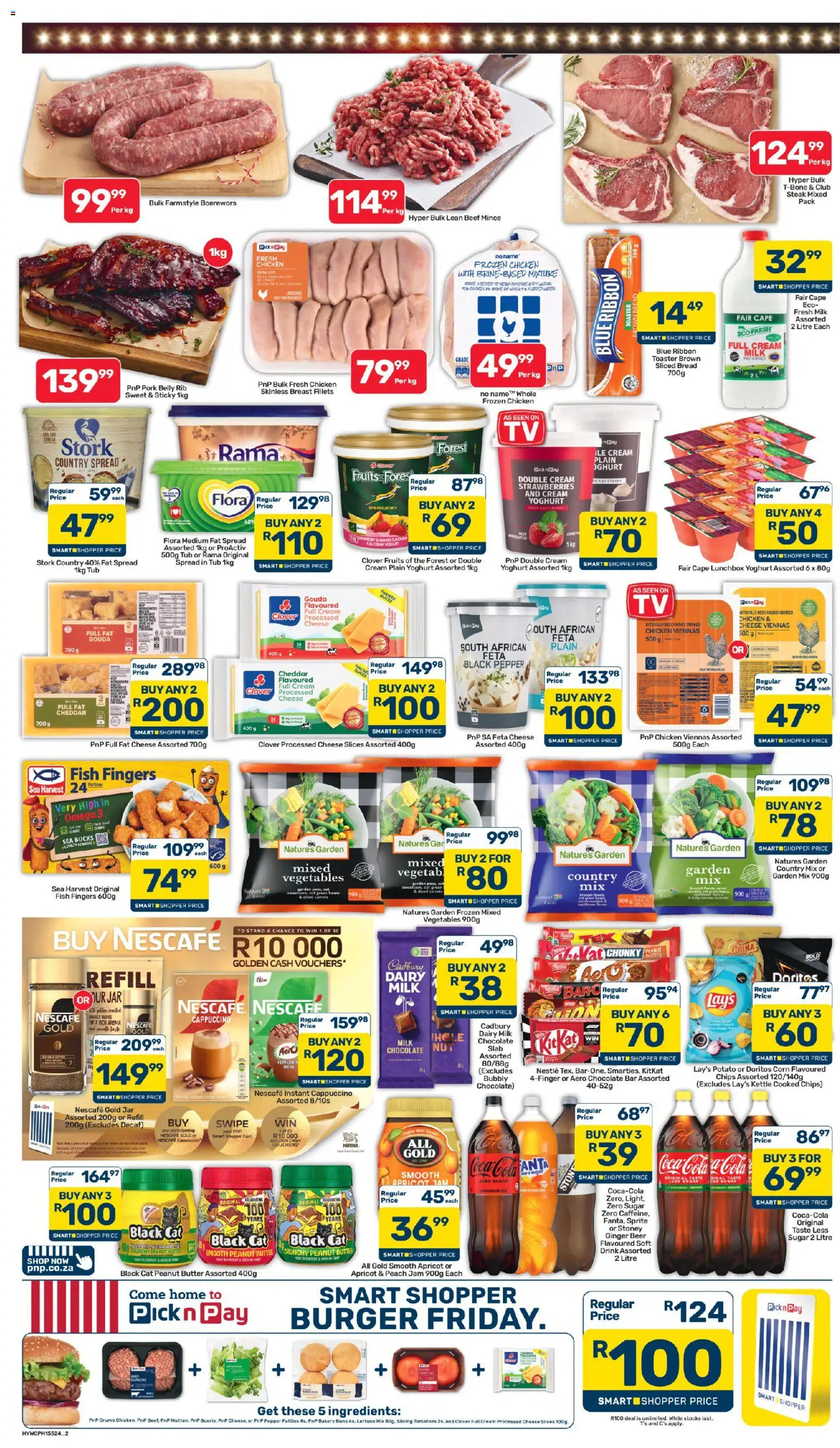 New Pick n Pay catalogue – valid from 07/09/2026 | Page: 2 | Products: Bakery, Toaster, Fish, Sprite