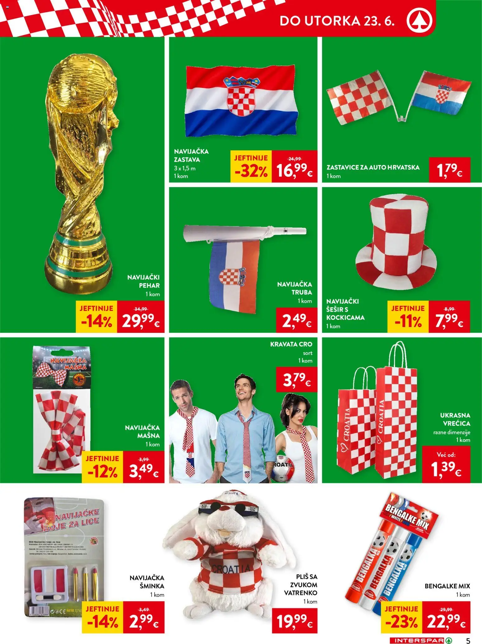 Interspar katalog | vrijedi od 10.06.2026 | Stranica: 5 | Proizvodi: Med, Šminka
