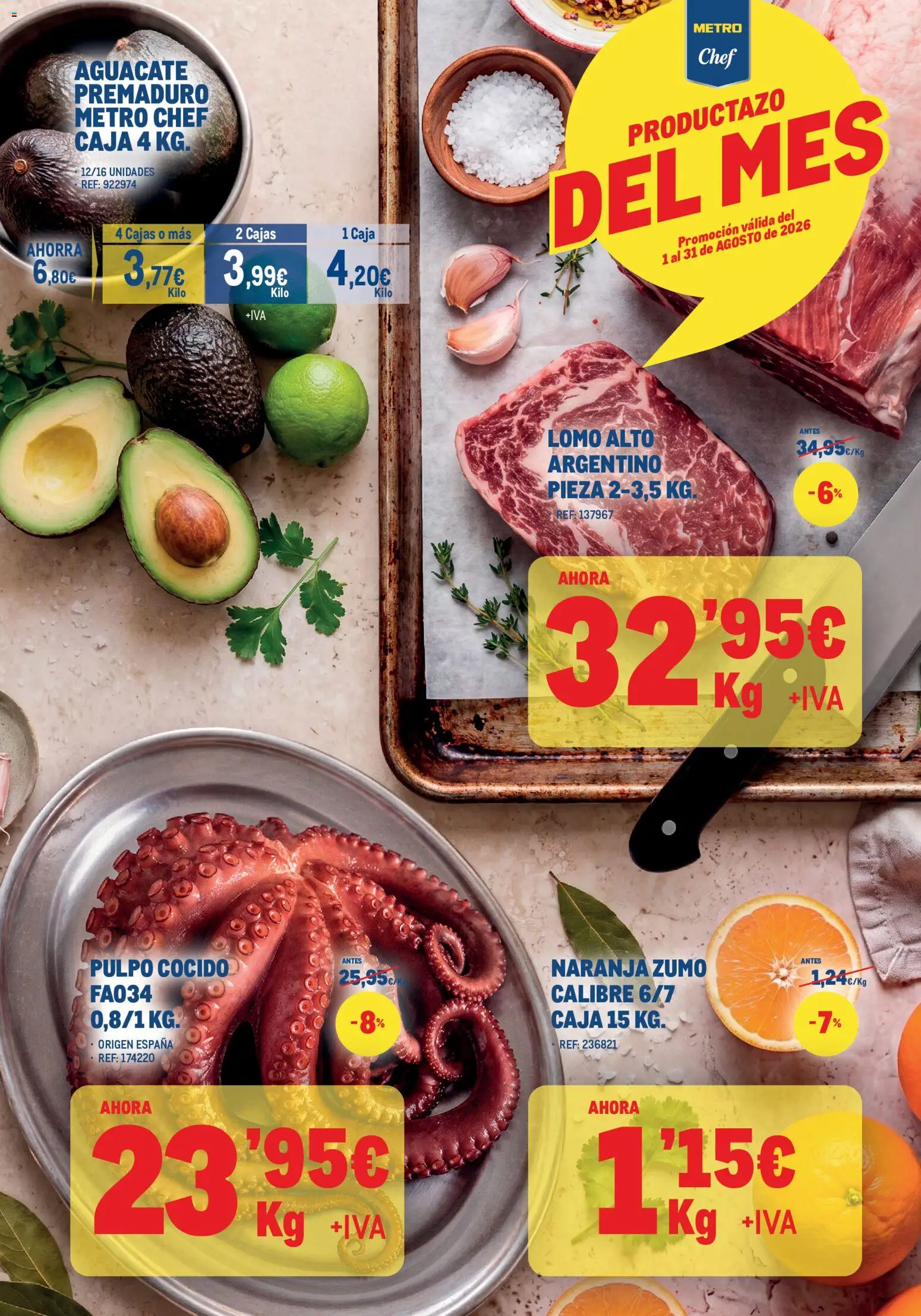 Makro Productazos del mes │ válido desde el 01/08/2026 | Página: 1 | Productos: Ροζ πιπέρι, Caja